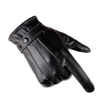 남성 가죽 장갑 가을 겨울 남자 방풍 외출 두꺼운 폰터치 leather gloves men KB0840