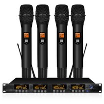전문 uhf 무선 마이크 시스템 핸드 헬드 라발리에 마이크 홈 노래방 파티 무대 마이크 무선, 파란색
