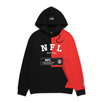 NFL F211MHD217 클럽 블록 후드 티셔츠 NFL RED