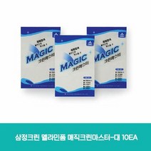 매직스펀지 멜라민폼 삼정크린 매직크린마스터-대 10EA, 단품