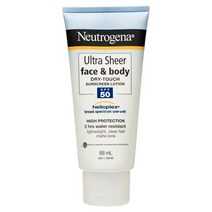 (호주직구) 뉴트로지나 울트라 시어 선스크린 로션 SPF 50 88ml, 1팩