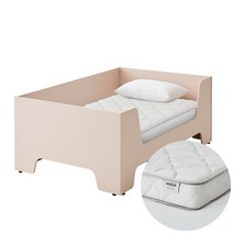 한샘 보나 슈퍼싱글침대 SS 데이베드 일반형+샘키즈 알러지케어 매트리스 SS, 크림화이트(A)