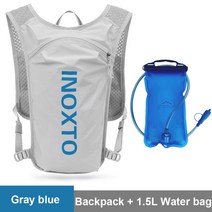 자전거배낭 인스팅트 트래일러닝 배낭 마라톤 등산 조끼 가방 트레일 러닝 백 사이클링 런 5l 수화 남성 스포츠 방수 라이딩 1.5l 물 경량, 1-1.5l 워터백 포함