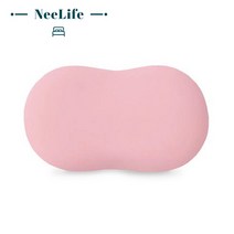 니라이프 고양이 뱃살 베개 찹쌀떡 필로우 2개, 핑크색