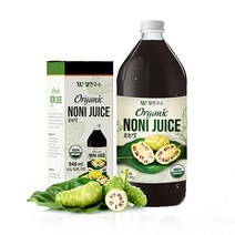웰연구소 하와이 유기농 노니주스 원액 100%, 1병, 946ml