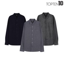 탑텐 남성 플란넬 셔츠