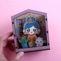 [아이디몬] 도로시 인형의집 만들기 팬시우드 DIY, 단품