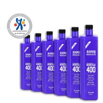 프리미엄파워 완전연소유도제 에코번 D400 6병 _ 경유용(연료400L용) 세정제 0% 무독성 연비향상 출력증강 매연감소 노킹방지 국내유일의 친환경 바이오 인증제품.200