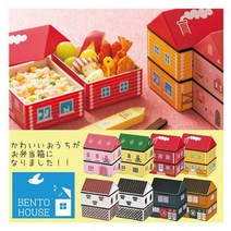 도시락 하코야 일본 어린이집 유치원 2단, 레드