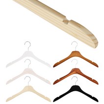 마다메이드 원목옷걸이 나무 베이직 셔츠상의 여자 (10개), (지당), 10개입