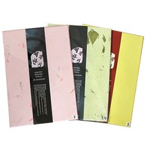 [문구조아] 예한 예쁜한지 A4 15매 편지지 16. 흰파랑, 1개