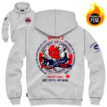 간쓰리 기모 후드티 M~2XL 바머 메란지