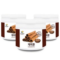 뉴트로웨이 계피환 230g x 3통 품질좋은 베트남산 계피 화학 첨가물 NO 세계3대 향신료 수정과 차 음료 낮은열량 계피효능검색해보세요 따뜻한식품 단백질 아연 엽산 비타민 인 철분 칼슘 칼륨 식이섬유 건강식품 체온, 6통