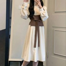 셔츠원피스 상견례옷차림 로브 결혼식하객룩 바스락 펀칭 커플시밀러룩 4월하객룩