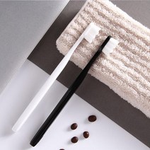극세모 칫솔 10P 만모칫솔 부드럽게 잘닦이는 초미세모 칫솔, 5P블랙:5P화이트