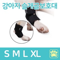 강아지 슬개골 보호대 탈구 다리 관절 뒷다리 앞다리 왼쪽 오른쪽 압박 밴드 S M L XL 스트랩