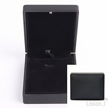 LED 목걸이 선물 케이스 블랙 쥬얼리박스 목걸이선물박스 주얼리선물박스