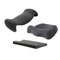 낮은베개 허리베개 굴곡베개 메모리폼 경추 요추 디스크 베개 숙면 편안한 수면, 낮은베개50cm 화이트