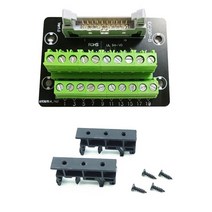 PLC 케이블 Idc 20p-터미널 어댑터 보드 모듈 20pin 인터페이스 plc 릴레이 브레이크 아웃 보드 터미널 블록, 마운트