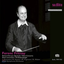[CD] Ferenc Fricsay 슈트라우스: 부를레스케 오보에 협주곡 이중주 콘체트리노 틸 오일렌슈피겔