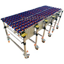 접이식 트럭 자바라 벨트 컨베이어 무동력 택배 공장, 복래륜, 1개