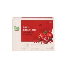 굿베이스 홍삼담은 석류 50ml x 30포 157210, 1개