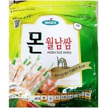 월남쌈 재료 간단한 몬 신혼 집들이 음식 베트남 식자재 라이스 16cm (200gX1sack) 원형, 상세페이지 참조