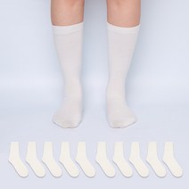 언더라인 남성용 무지 긴목 클래식 라이트 삭스 8켤레세트 (혼합선택가능)