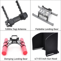 액션캠 카메라 드론 액세서리 STARTRC DJI Mini 2 신호 부스터 Yagi 안테나 범위 확장기 증폭기 5.8G DJI Mavic 3 Air 2 2 S Drone Remote Controller, 06 5.8Ghz 4in1 Combo