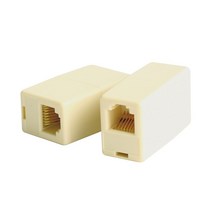 낱개 CAT5E호환 RJ45 커플러 I형 8핀 랜케이블 랜선 커넥터 거리연장 일자 젠더 잭
