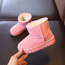 패션 어린이 캐주얼 신발 아기 남아 여아 스노우 부츠 러닝화 스포츠 흰색 아동 쉘레 스니커즈, 23(14.5cm), [05] Pink A
