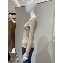 씨(Si) [갤러리아] [씨][22F/W] 스퀘어넥 골지니트(SFUCX2964)(SFU2964)