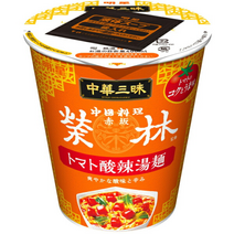 묘죠식품 명성 중화산미 세로형 아카사카에이린 토마토 산라탕면 98g 12개, 1개