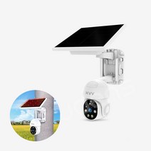 샤오미 XIAOVV 방범용 태양광 무선CCTV카메라 4G CCTV 실내외겸용 감시카메라 APP연동, 기본구성+128GB SD카드