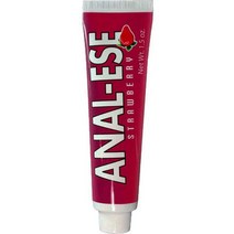 Nasstoys Anal Ese Anal Lubricant Strawberry 1.5 Ounce