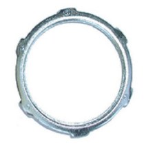 Bridgeport 106-S 2-Inch UL Steel Conduit Locknut 50-Pack, 1