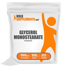 벌크서플먼트 글리세롤 모노스테아레이트 1500mg 파우더 500g, 1개