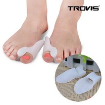 트로비스 닥터발란스링101 토오링 발가락링 발건강교정 보호대, 단일/단일