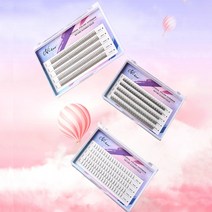 티지피니코 인조속눈썹 가속눈썹 A형 V형 I형 E형 세트 내추럴 부분가닥속눈썹 연장아이래쉬 셀프, A형 A자 + V형 언더 + I형 일자  세트, 1세트