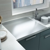 평판형 304 스텐 가정용 베이킹 작업대 업소용 대형 큰 도마 매트 반죽판 주방 싱크대 상판