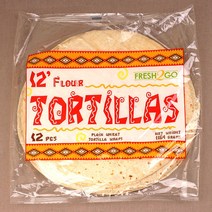 달곰베이킹 또띠아 12인치(30cm) 12장(아이스박스 별도구매), 1개