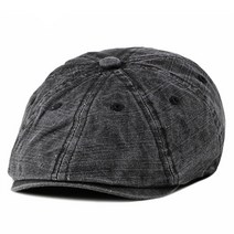 남성 여성 모자 멋쟁이 패션 SHOWERSMILE Cotton Newsboy Cap British Vintage Flat Men Be [G00152804]