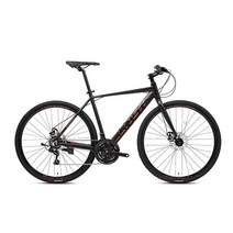 2022 제녹스 페라라 2.1D 21단 700C 하이브리드자전거, 조립, 430매트블랙레드
