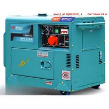 디젤발전기 작업용 삼상 소형 저소음 비상발전기 10KW, 3.5KW 오픈 프레임 220V, 1개