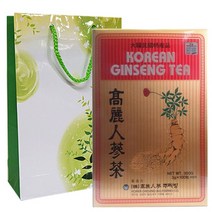 뿌리방 고려인삼차 100포 최근제조제품, 뿌리방 고려인삼차 100포 쇼핑백포함