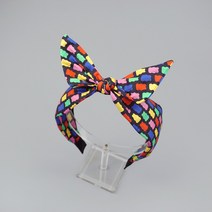 구미구미 하리보 리본 반다나 머리띠 유아 여아 공주머리띠