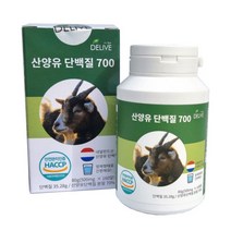 산양유 단백질 700 80g, 2개, 160정, 160정