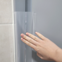 가정용 도어 문틀 손끼임 방지 보호 가드 문틈 안전 커버 어린이집 유치원 바깥용 안쪽용, 안쪽 1P