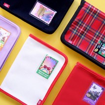 체리미 포켓 북파우치 책파우치 휴대용파우치, 01.Ivory아이보리