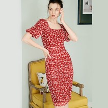 나염 원피스 제주도여행복장 여행지 동 몰디브 휴가지 플라워